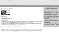 Desktop Screenshot of cronobandeira.com
