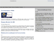 Tablet Screenshot of cronobandeira.com